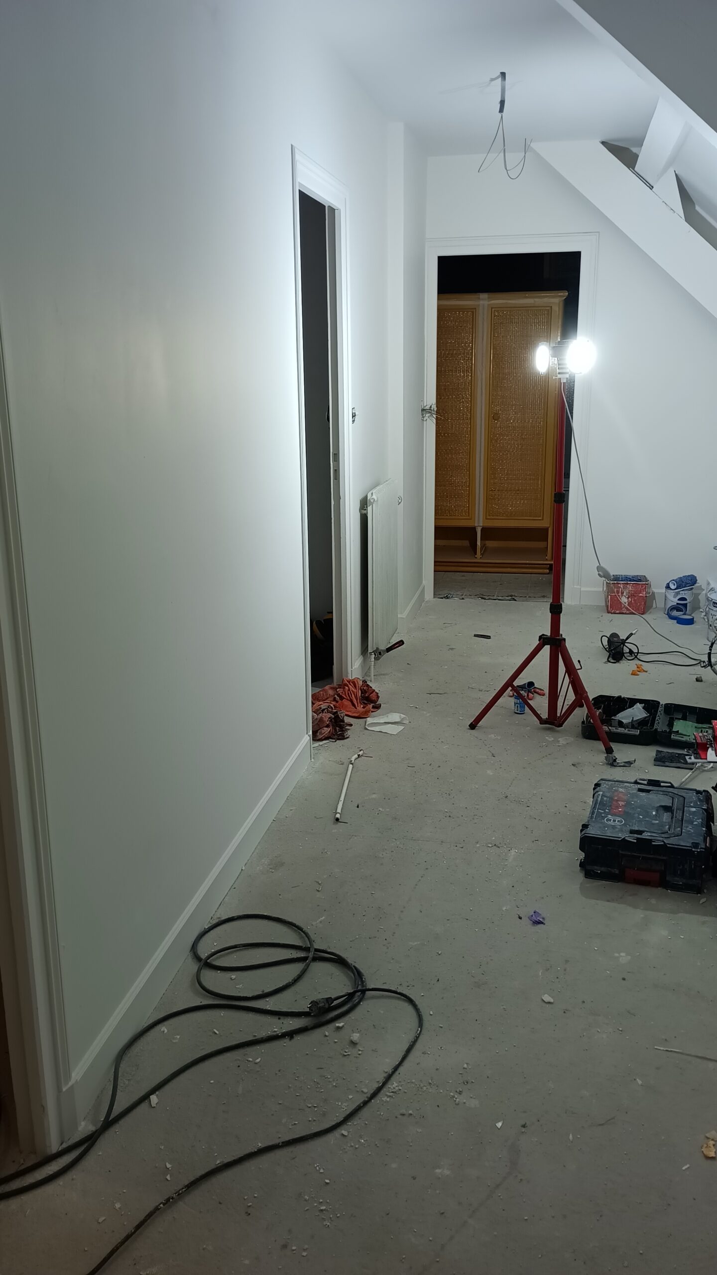 Intérieur en cours de rénovation - Rattrap'Tout
