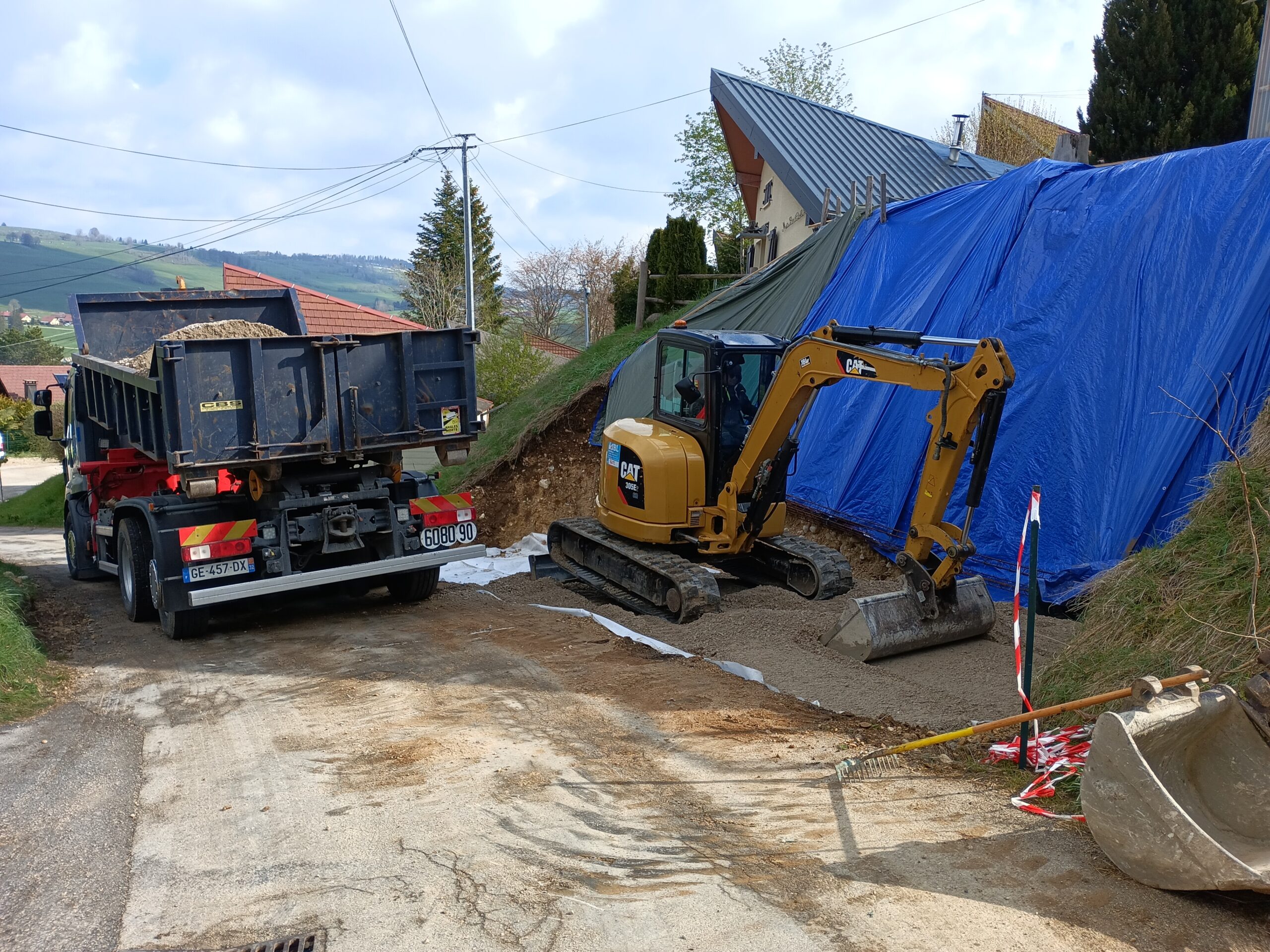 Services de terrassement par votre spécialiste- Rattrap'Tout